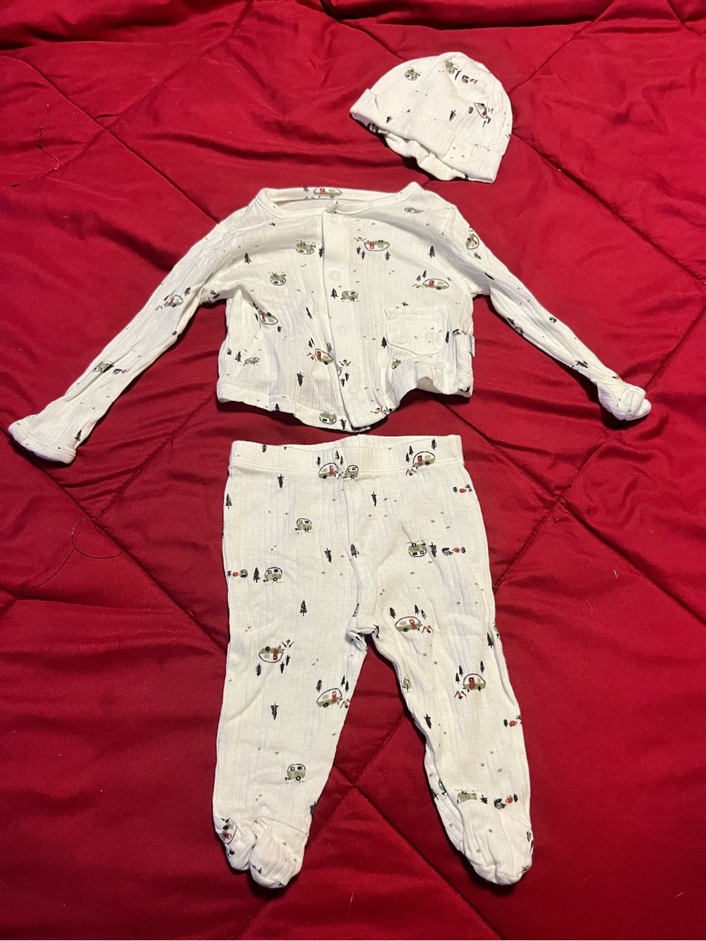 Gerber happy camper outfit